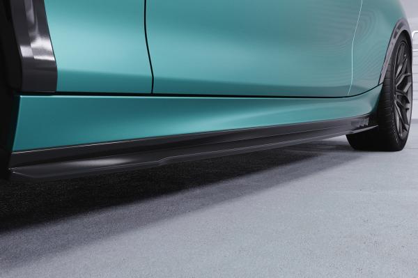 CSR Seitenschweller mit ABE für BMW 2er F22/F23 SS492-C Carbon Look Hochglanz (keine Lackierung erforderlich)