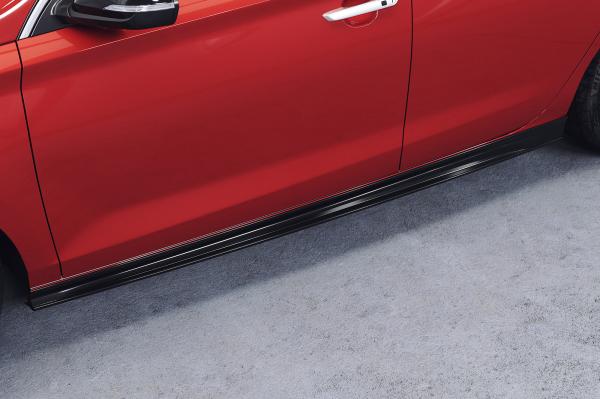 CSR Seitenschweller mit ABE für Hyundai I30 (PD) SS502-K Kupfer matt (keine Lackierung erforderlich)