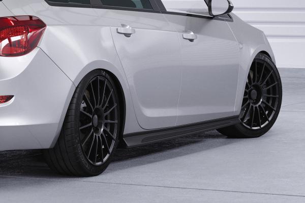 CSR Seitenschweller mit ABE für Opel Astra J Sports Tourer SS504-K Kupfer matt (keine Lackierung erforderlich)