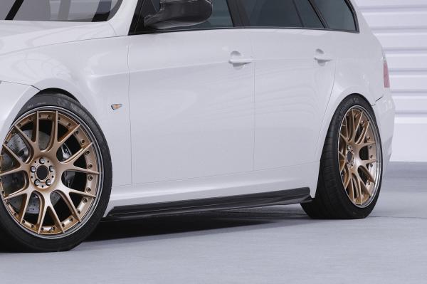 CSR Seitenschweller mit ABE für BMW 3er E90 / E91 SS513-L Lackierung erforderlich (schwarz matt)