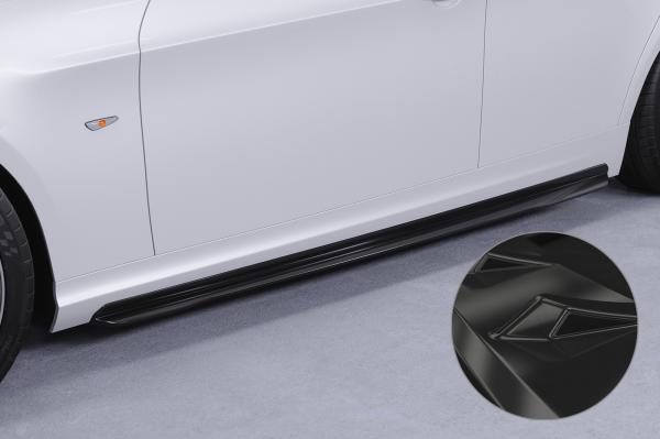 CSR Seitenschweller mit ABE für BMW 3er E90 / E91 SS513-G Glossy schwarz glänzend (keine Lackierung erforderlich)