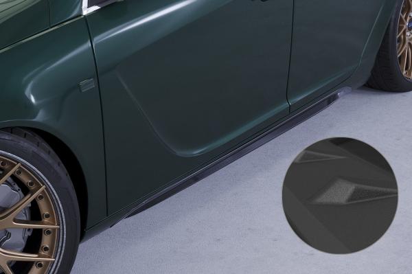 CSR Seitenschweller mit ABE für Opel Insignia A SS516-S Strukturiert schwarz matt (keine Lackierung erforderlich)