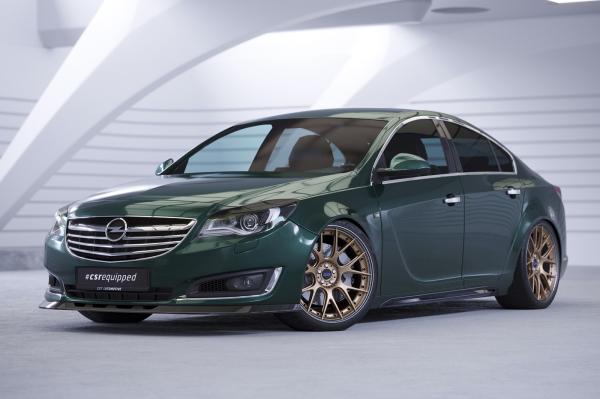 CSR Seitenschweller mit ABE für Opel Insignia A SS516-S Strukturiert schwarz matt (keine Lackierung erforderlich)