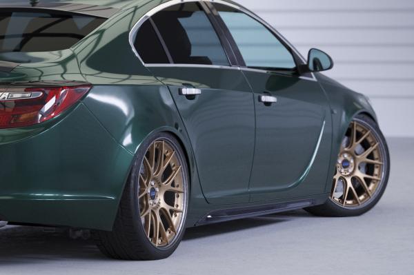 CSR Seitenschweller mit ABE für Opel Insignia A SS516-S Strukturiert schwarz matt (keine Lackierung erforderlich)