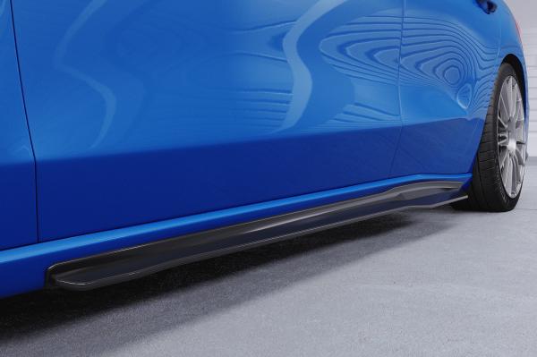 CSR Seitenschweller mit ABE für Ford Focus MK4 Turnier ST/ST-Line SS519-C Carbon Look Hochglanz (keine Lackierung erforderlich)