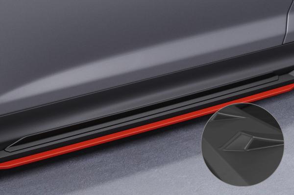 CSR Seitenschweller mit ABE für Mini F56 / 57 3-Türer SS521-L schwarz matt (Lackierung erforderlich)