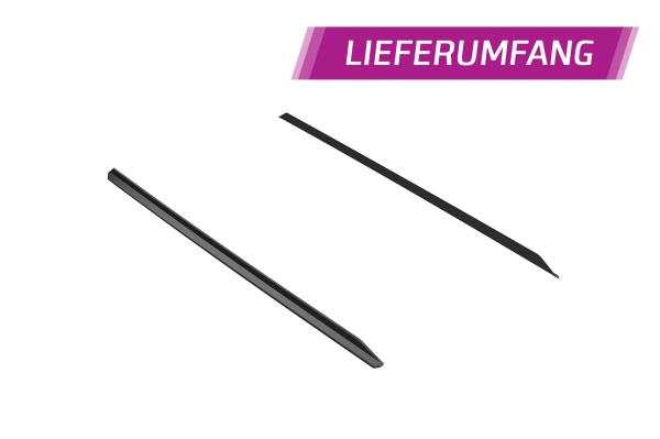 CSR Seitenschweller mit ABE für Mini F56 / 57 3-Türer SS521-L schwarz matt (Lackierung erforderlich)