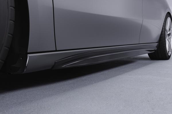 CSR Seitenschweller mit ABE für Mercedes-Benz A-Klasse (W177) SS527-M Carbon Look matt strukturiert (keine Lackierung erforderlich)