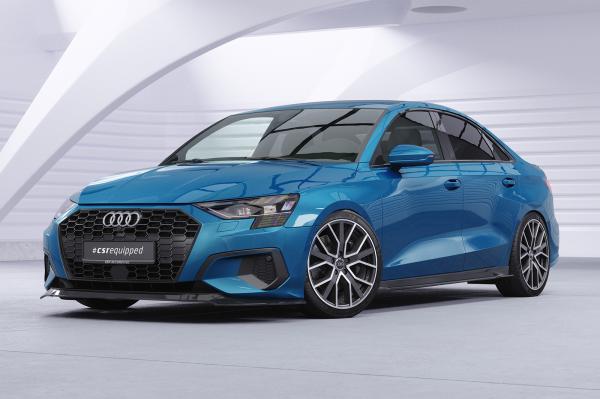 CSR Seitenschweller mit ABE für Audi A3 (8Y) SS528-L schwarz matt (Lackierung erforderlich)
