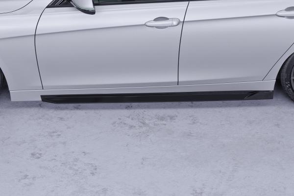 CSR Seitenschweller mit ABE für BMW 3er F30 / F31 SS529-S Strukturiert schwarz matt (keine Lackierung erforderlich)