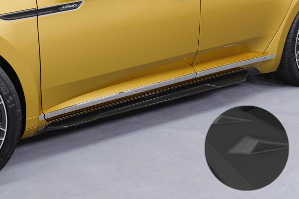 CSR Seitenschweller mit ABE für VW Arteon (Typ 3H) SS535-S schwarz matt strukturiert (keine Lackierung erforderlich)