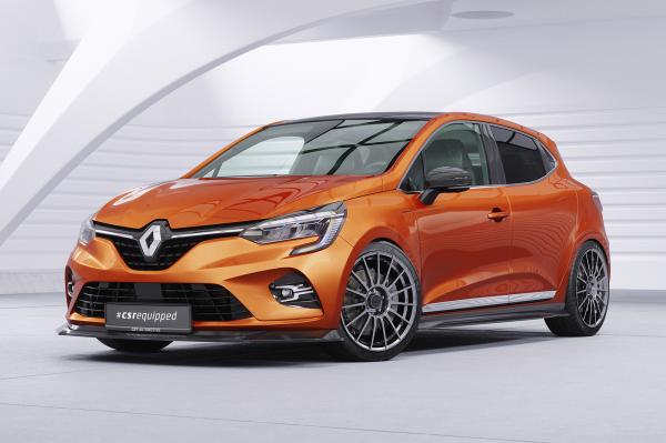 CSR Seitenschweller mit ABE für Renault Clio 5 SS536-S schwarz matt strukturiert (keine Lackierung erforderlich)