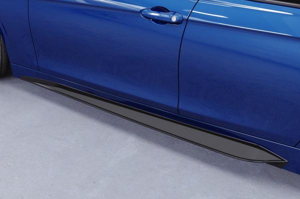 CSR Seitenschweller mit ABE für BMW 3er F30 / F31 SS537-L Lackierung erforderlich (schwarz matt)