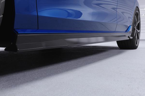 CSR Seitenschweller mit ABE für VW Golf 8 R SS538-L Lackierung erforderlich (schwarz matt)