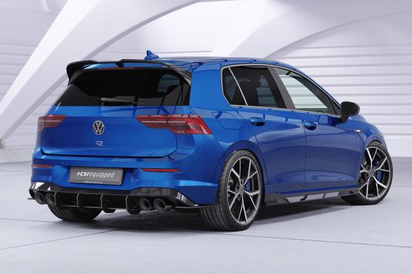 CSR Seitenschweller mit ABE für VW Golf 8 R SS538-L Lackierung erforderlich (schwarz matt)
