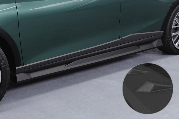 CSR Seitenschweller mit ABE für Hyundai Bayon SS540-S schwarz matt strukturiert (keine Lackierung erforderlich)