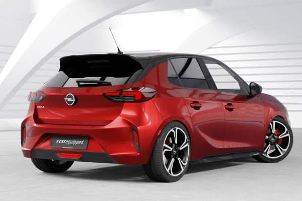 CSR Seitenschweller mit ABE für Opel Corsa F SS541-S schwarz matt strukturiert (keine Lackierung erforderlich)