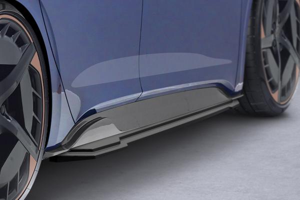CSR Seitenschweller mit ABE für Cupra Born SS542-S schwarz matt strukturiert (keine Lackierung erforderlich)