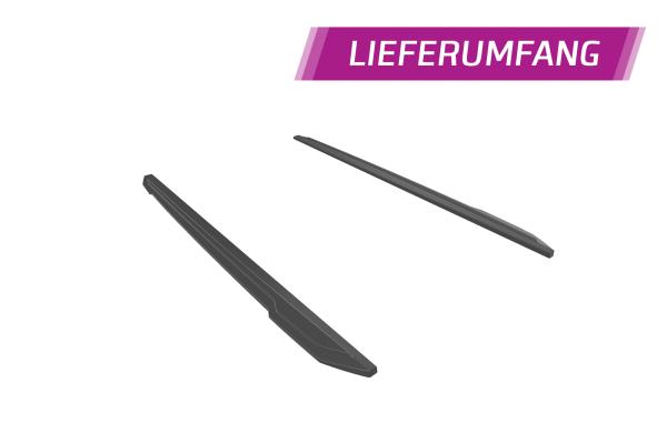 CSR Seitenschweller mit ABE für Cupra Born SS542-S schwarz matt strukturiert (keine Lackierung erforderlich)
