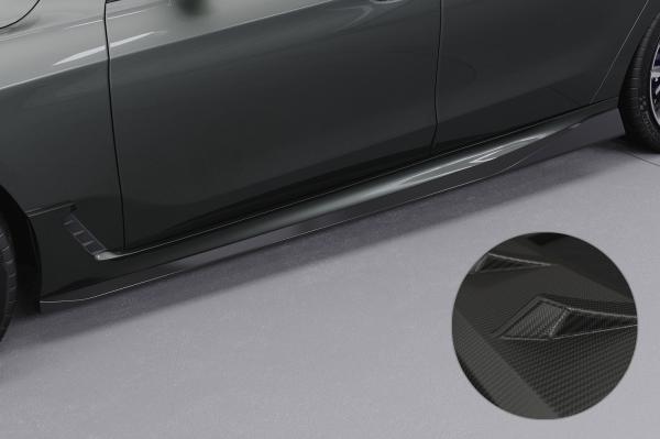 CSR Seitenschweller mit ABE für BMW 6er G32 M-Paket SS562-M Carbon Look matt strukturiert (keine Lackierung erforderlich)