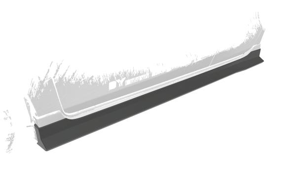CSR Seitenschweller mit ABE für Mazda 3 (Typ BL) MPS SS563-S schwarz matt strukturiert (keine Lackierung erforderlich)
