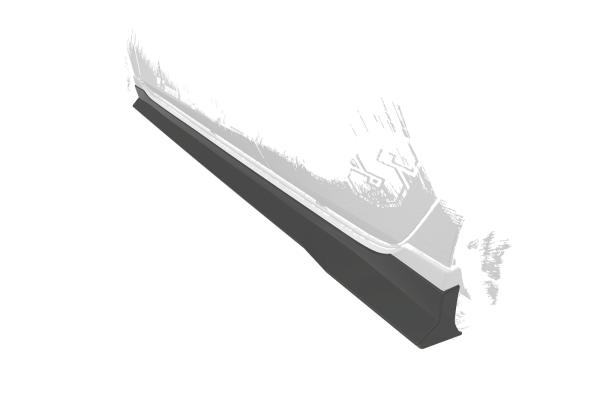 CSR Seitenschweller mit ABE für Mazda 3 (Typ BL) MPS SS563-S schwarz matt strukturiert (keine Lackierung erforderlich)