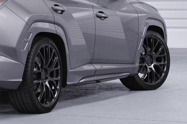 CSR Seitenschweller mit ABE für Hyundai Tucson 4 (NX4) N-Line SS570-S schwarz matt strukturiert (keine Lackierung erforderlich)
