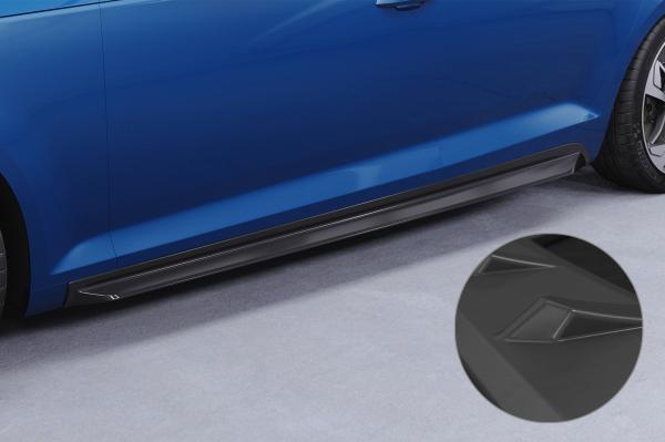 CSR Seitenschweller mit ABE für Audi A4 B9 (Typ 8W) SS572-L Lackierung erforderlich (schwarz matt)