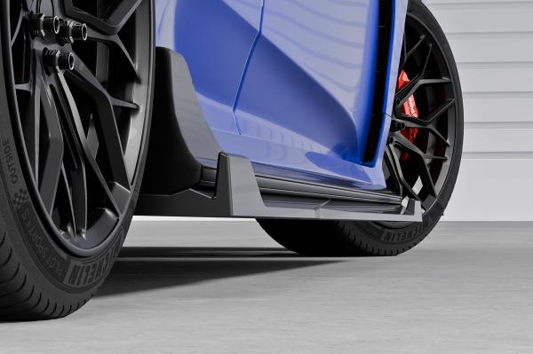 CSR Seitenschweller mit ABE für Honda Civic Type R FK8 SS573-C Carbon Look Hochglanz (keine Lackierung erforderlich)