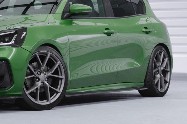 CSR Seitenschweller mit ABE für Ford Focus MK4 ST / ST-Line SS580-C Carbon Look Hochglanz (keine Lackierung erforderlich)