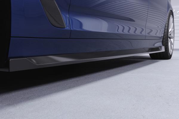 CSR Seitenschweller mit ABE für BMW 5er G31 Touring SS582-L schwarz matt (Lackierung erforderlich)
