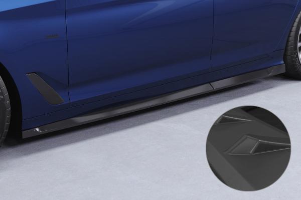 CSR Seitenschweller mit ABE für BMW 5er G31 Touring SS582-L schwarz matt (Lackierung erforderlich)