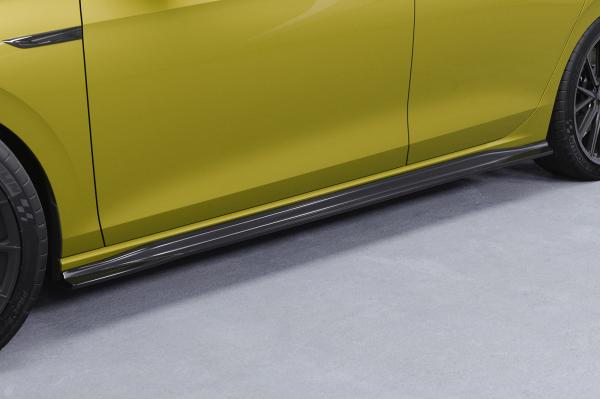CSR Seitenschweller mit ABE für VW Golf 8 GTI, GTD, GTE, R-Line SS585-K Kupfer matt (keine Lackierung erforderlich)