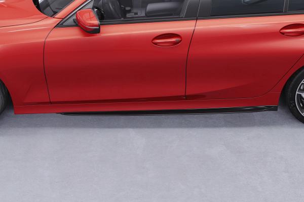 CSR Seitenschweller mit ABE für BMW 3er G20 / G21 SS594-L schwarz matt (Lackierung erforderlich)