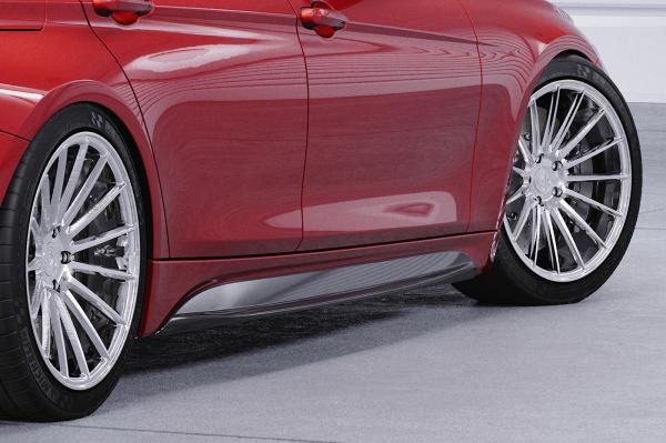 CSR Seitenschweller mit ABE für BMW 3er F30 / F31 SS595-L Lackierung erforderlich (schwarz matt)