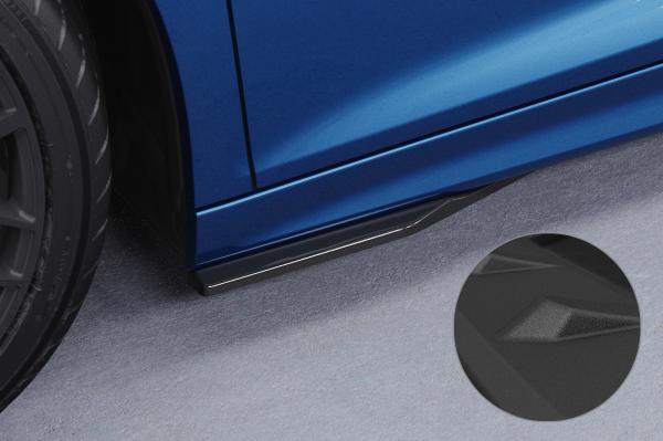 CSR Seitenschweller mit ABE für Audi R8 (Typ 4S) SS599-S schwarz matt strukturiert (keine Lackierung erforderlich)