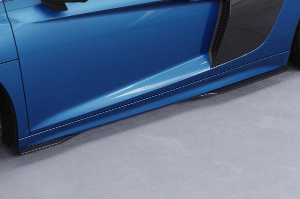 CSR Seitenschweller mit ABE für Audi R8 (Typ 4S) SS599-G Glossy schwarz Hochglanz (keine Lackierung erforderlich)