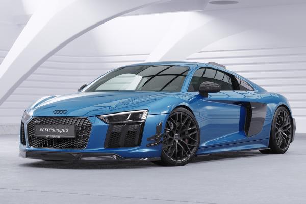 CSR Seitenschweller mit ABE für Audi R8 (Typ 4S) SS599-G Glossy schwarz Hochglanz (keine Lackierung erforderlich)
