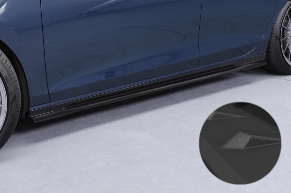 CSR Seitenschweller mit ABE für VW Golf 8 Variant SS605-S Strukturiert schwarz matt (keine Lackierung erforderlich)