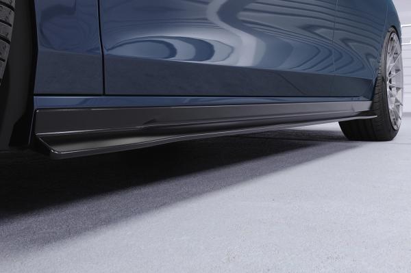 CSR Seitenschweller mit ABE für VW Golf 8 Variant SS605-G Glossy schwarz glänzend (keine Lackierung erforderlich)