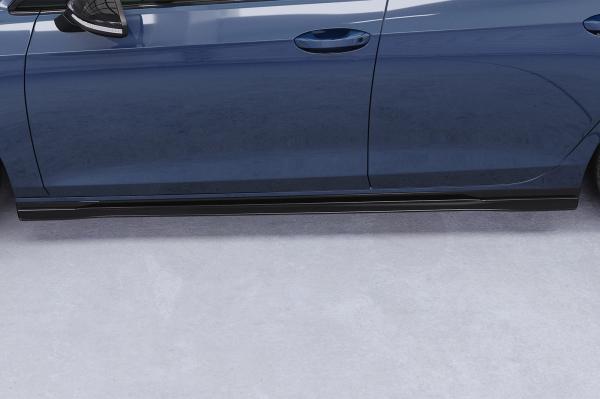 CSR Seitenschweller mit ABE für VW Golf 8 Variant SS605-L Lackierung erforderlich (schwarz matt)