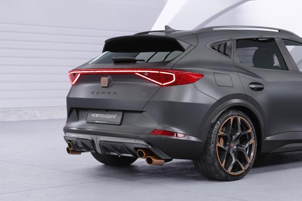 CSR Seitenscheibenblenden mit ABE für Cupra Formentor SSB016-G Glossy schwarz glänzend (keine Lackierung erforderlich)