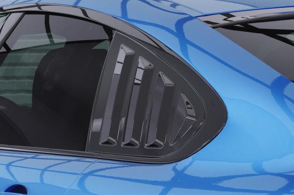 CSR Seitenscheibenblenden mit ABE für BMW 4er F36 Gran Coupe SSB017-K Kupfer matt (keine Lackierung erforderlich)