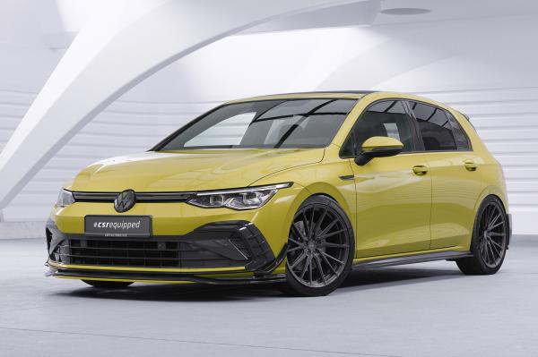CSR Seitenscheibenblenden mit ABE für VW Golf 8 Schrägheck SSB018-K Kupfer matt (keine Lackierung erforderlich)