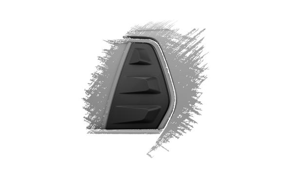 CSR Seitenscheibenblenden mit ABE für VW Golf 8 Schrägheck SSB018-K Kupfer matt (keine Lackierung erforderlich)