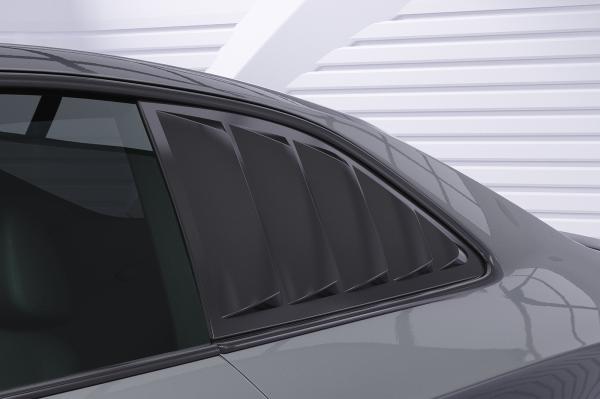 CSR Seitenscheibenblenden mit ABE für Audi A5 / S5 / RS5 (8T) Coupe SSB019-K Kupfer matt (keine Lackierung erforderlich)