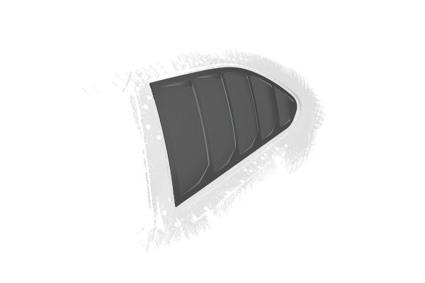 CSR Seitenscheibenblenden mit ABE für BMW 3er E36 Compact SSB020-C Carbon Look Hochglanz (keine Lackierung erforderlich)