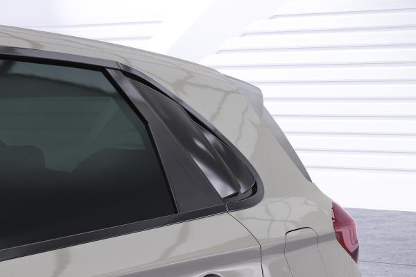 CSR Seitenscheibenblenden mit ABE für Hyundai I30 (PD) Schrägheck SSB024-L schwarz matt (Lackierung erforderlich)