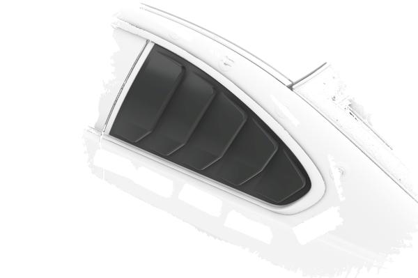 CSR Seitenscheibenblenden mit ABE für BMW 3er E92 / M3 E92 Coupe SSB038-G Glossy schwarz glänzend (keine Lackierung erforderlich)