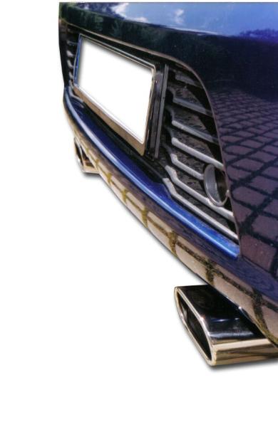 Fox Endschalldämpfer für Toyota MR2 Typ W3 – Ausgang rechts/links – 135x80 mm (Typ 53)